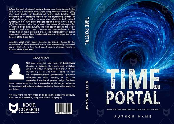 SCI-FI-book-cover-design-Time Portal-front