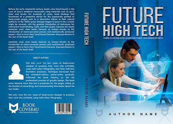 SCI-FI-book-cover-design-Future High Tech-front