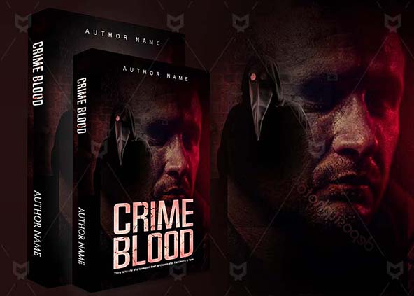 Horror-book-cover-design-Crime Blood-back