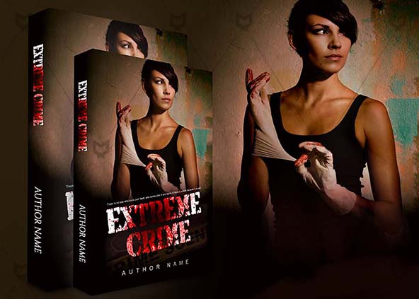 Fantasy-book-cover-design-Extreme Crime-back