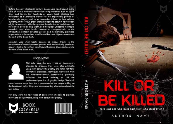Fantasy-book-cover-design-Kill Or Be Killed-front