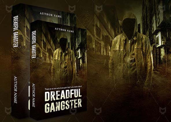 Fantasy-book-cover-design-Dreadful Gangster-back