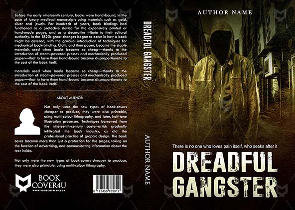 Fantasy-book-cover-design-Dreadful Gangster-front