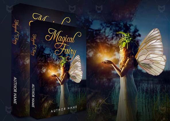 Fantasy-book-cover-design-Magical Fairy-back
