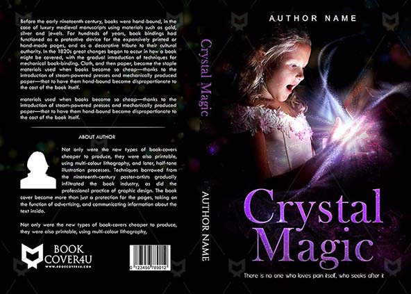 Fantasy-book-cover-design-Crystal Magic-front
