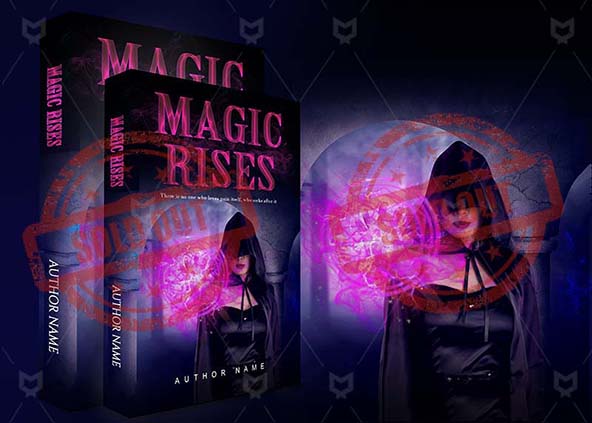 Fantasy-book-cover-design-Magic Rises-back
