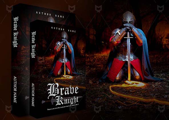 Fantasy-book-cover-design-Brave Knight-back