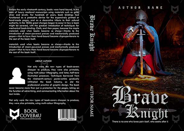 Fantasy-book-cover-design-Brave Knight-front
