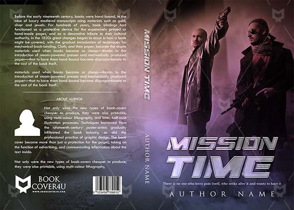 Thrillers-book-cover-design-Mission Time-front