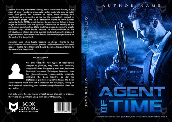Thrillers-book-cover-design-Agent Of Time-front
