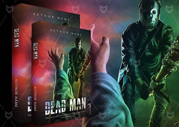 Horror-book-cover-design-Dead Man-back