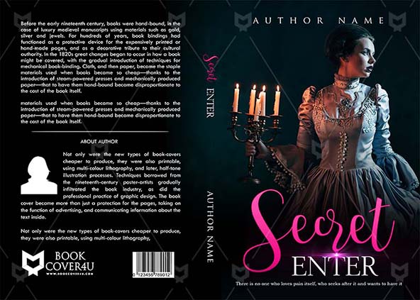 Romance-book-cover-design-Secret Enter-front