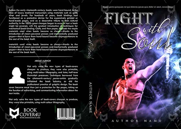 Fantasy-book-cover-design-Fight With Soul-front