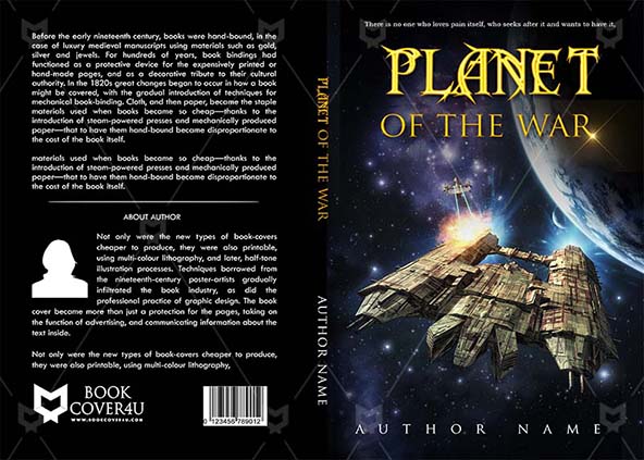 Fantasy-book-cover-design-Planet Of The ....-front