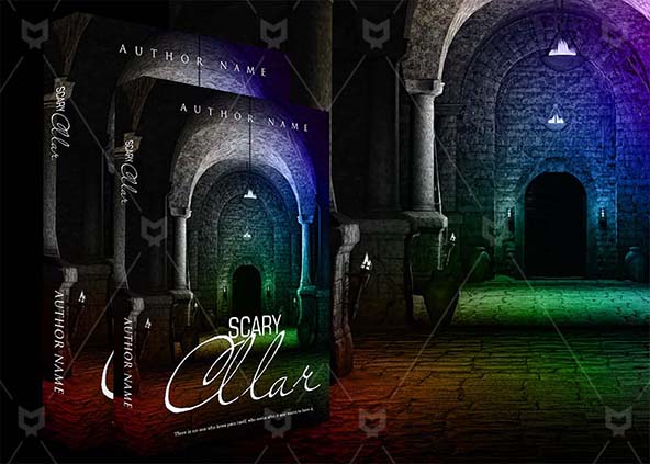 Fantasy-book-cover-design-Scary Cellar-back