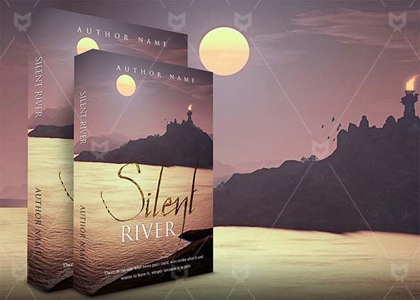 Fantasy-book-cover-design-Silent River-back