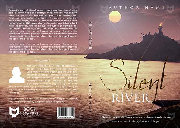 Fantasy-book-cover-design-Silent River-front