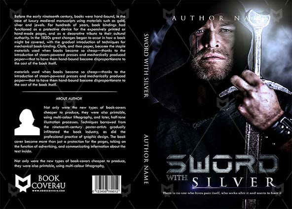 Fantasy-book-cover-design-Sword With Silver-front