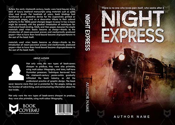 Horror-book-cover-design-Night Express-front