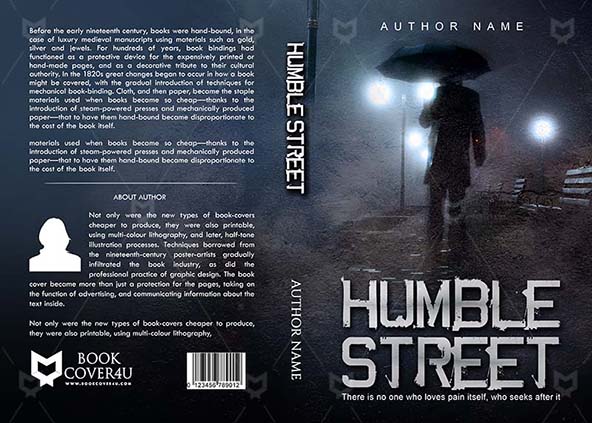 Horror-book-cover-design-Humble Street-front