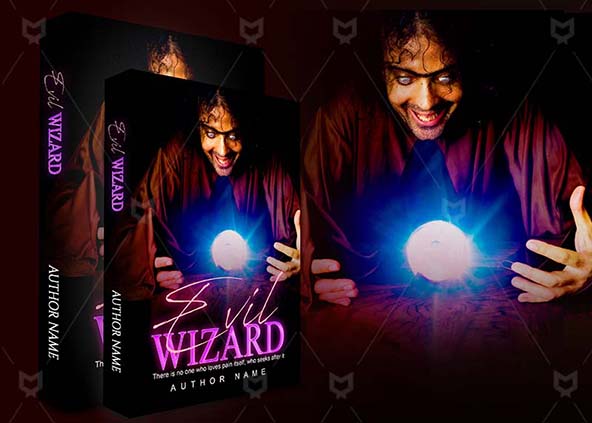 Thrillers-book-cover-design-Evil Wizard-back