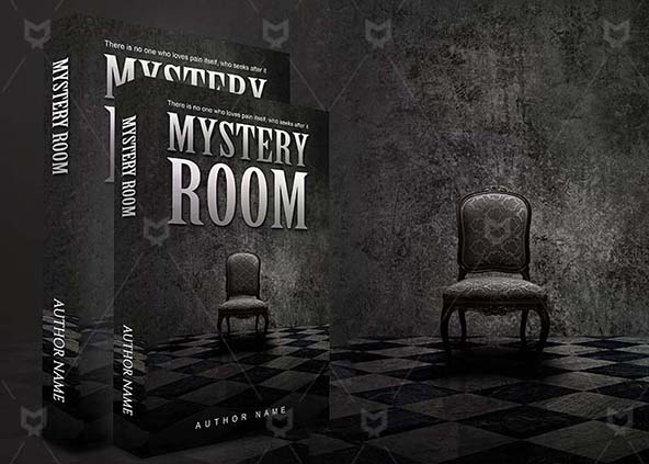 Horror-book-cover-design-Mystery Room-back
