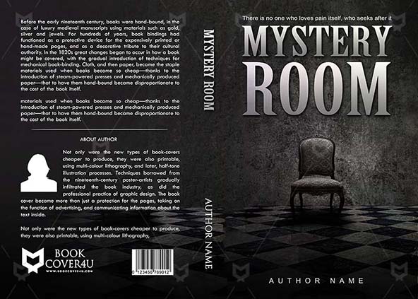 Horror-book-cover-design-Mystery Room-front