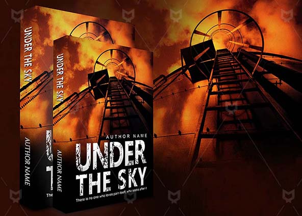 Adventures-book-cover-design-Under The Sky-back