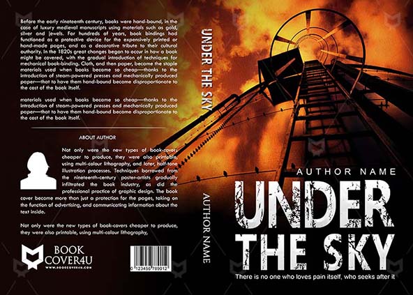 Adventures-book-cover-design-Under The Sky-front