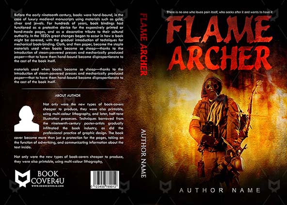 Thrillers-book-cover-design-Flame Archer-front