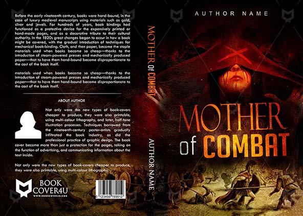 Thrillers-book-cover-design-Mother of Combat-front
