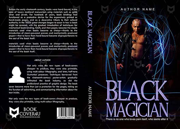 Thrillers-book-cover-design-Black Magician-front