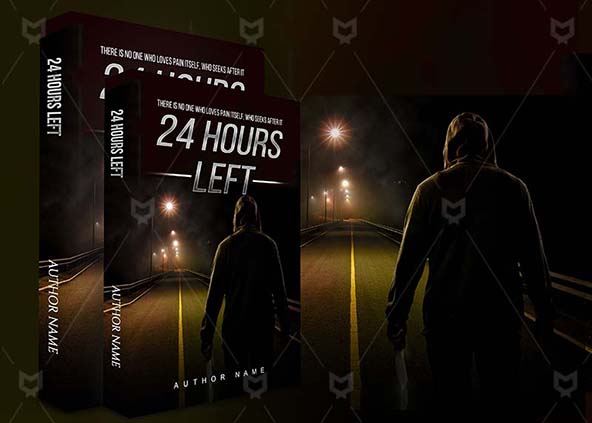 Thrillers-book-cover-design-24 Hours Left-back