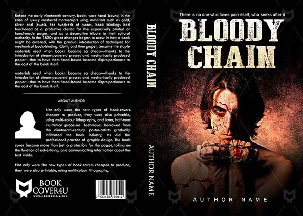 Thrillers-book-cover-design-Bloody Chain-front