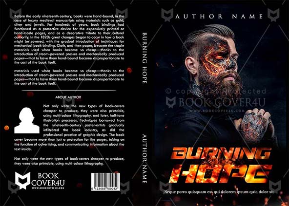 Fantasy-book-cover-design-Burning Hope-front