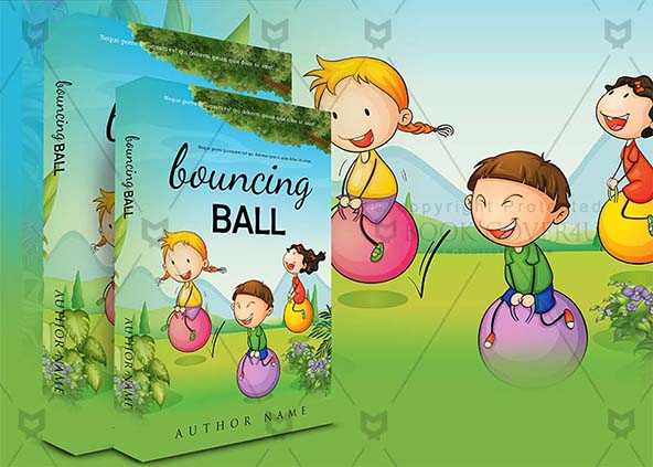 Children-book-cover-design-Bouncing Ball-back