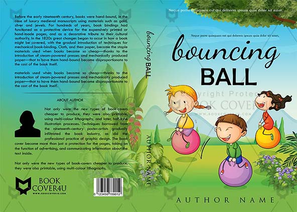 Children-book-cover-design-Bouncing Ball-front