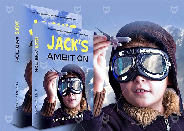 Children-book-cover-design-Jacks Ambition-back