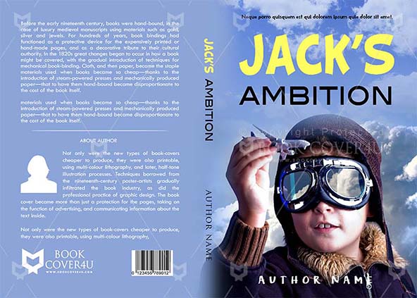 Children-book-cover-design-Jacks Ambition-front