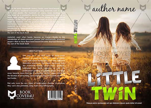 Children-book-cover-design-Little Twin-front