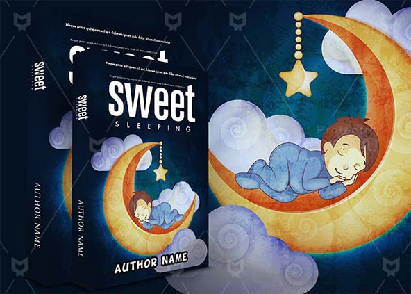 Children-book-cover-design-Sweet Sleeping-back