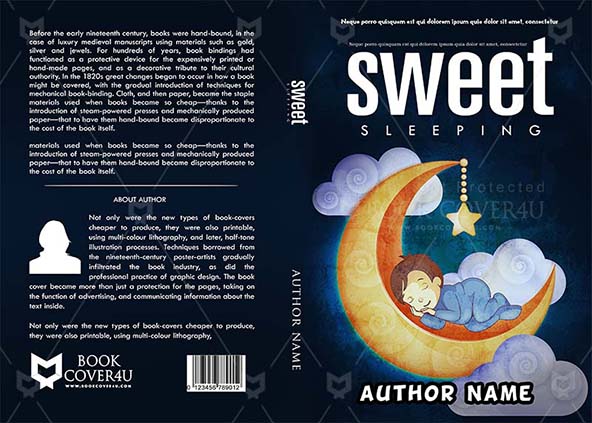 Children-book-cover-design-Sweet Sleeping-front