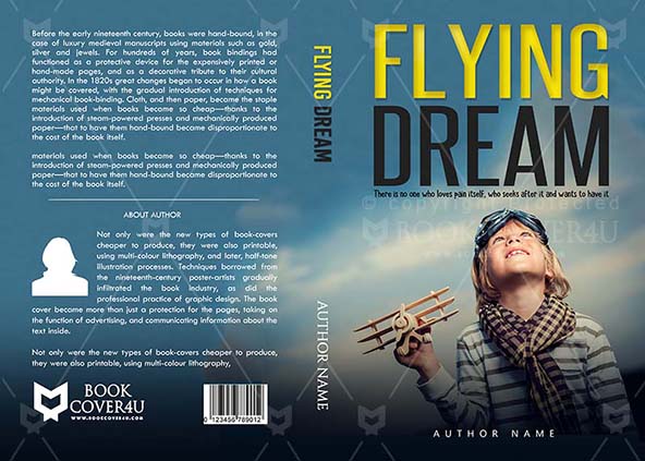 Children-book-cover-design-Flying Dream-front