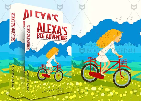 Children-book-cover-design-Alexas Big Adventure-back