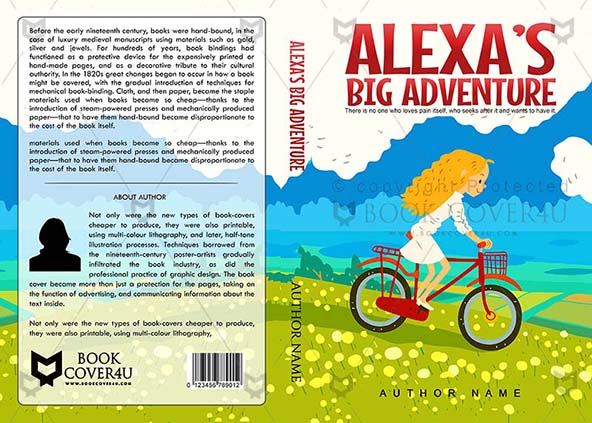 Children-book-cover-design-Alexas Big Adventure-front