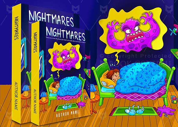 Children-book-cover-design-Nightmares-back