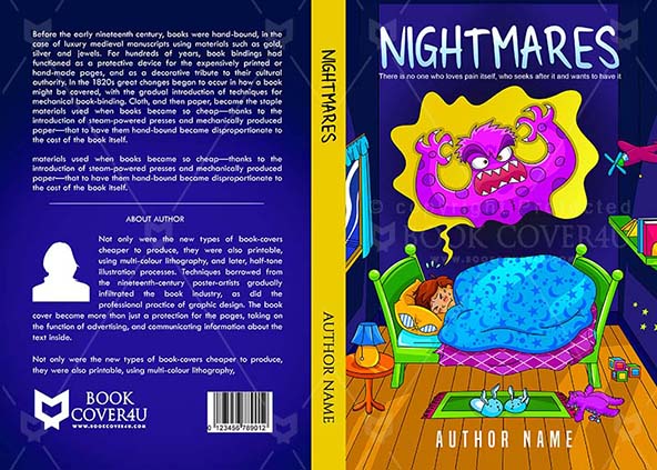 Children-book-cover-design-Nightmares-front