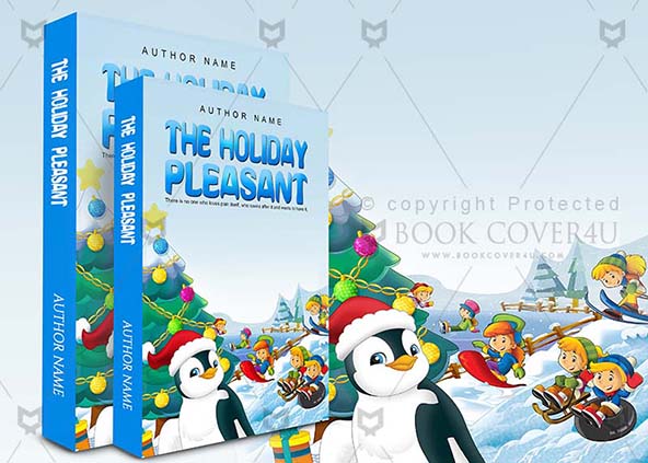 Children-book-cover-design-The Holiday Pleasant-back