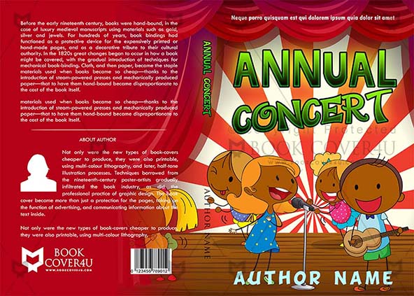 Children-book-cover-design-Annual Concert-front