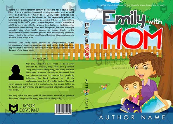 Children-book-cover-design-Emily With Mom-front